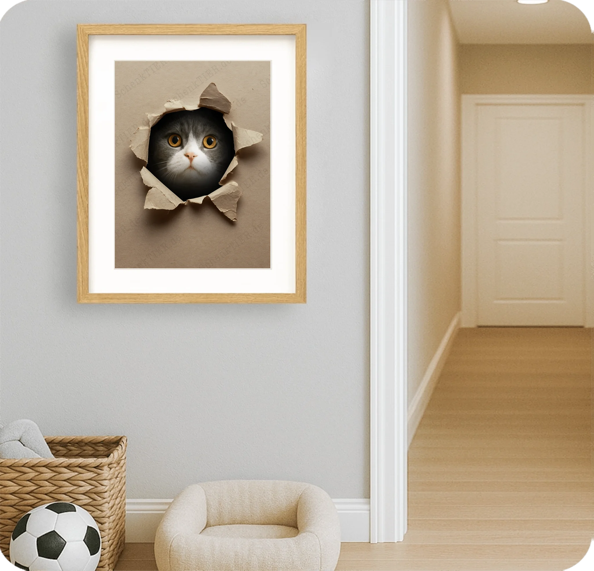 Poster 30 mal 40 für Kinderzimmer von Schenktier