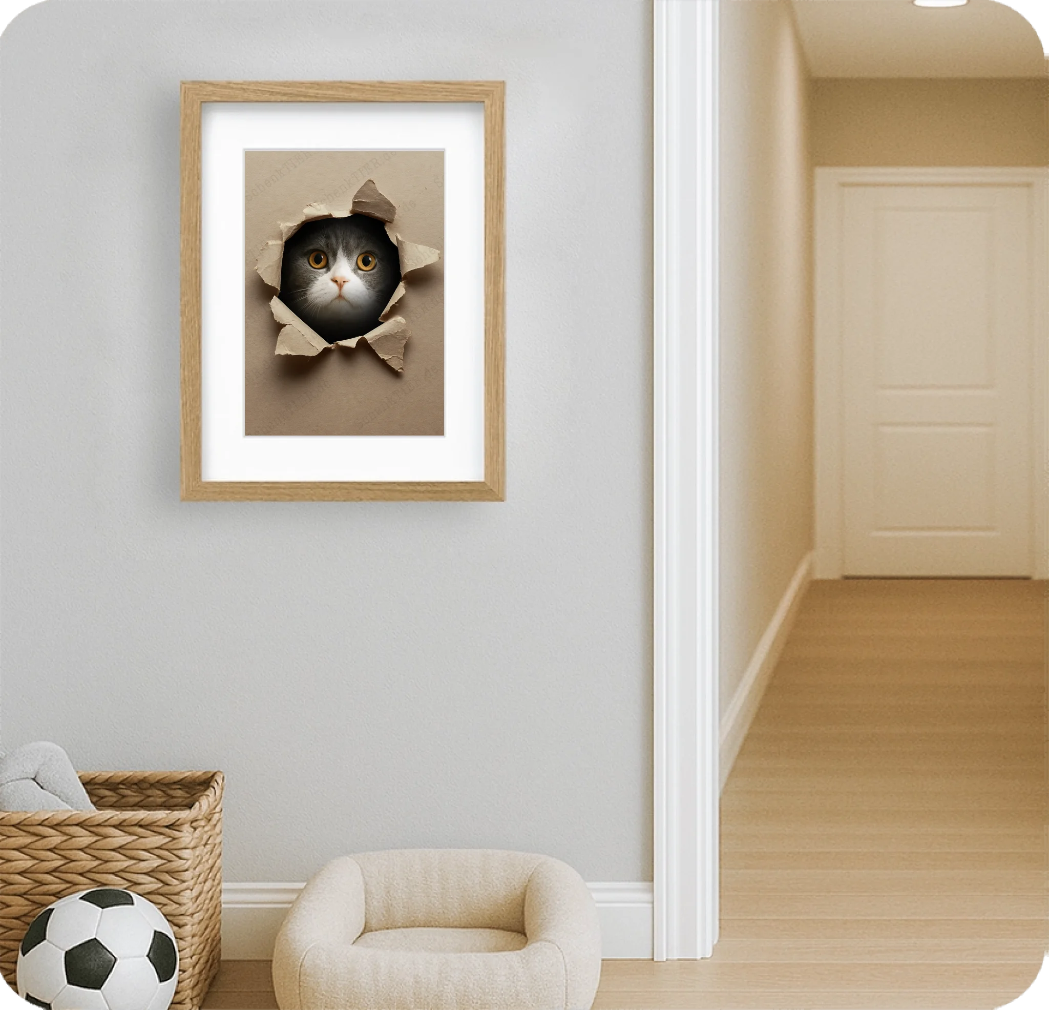 Poster 20 mal 30 für Kinderzimmer von Schenktier