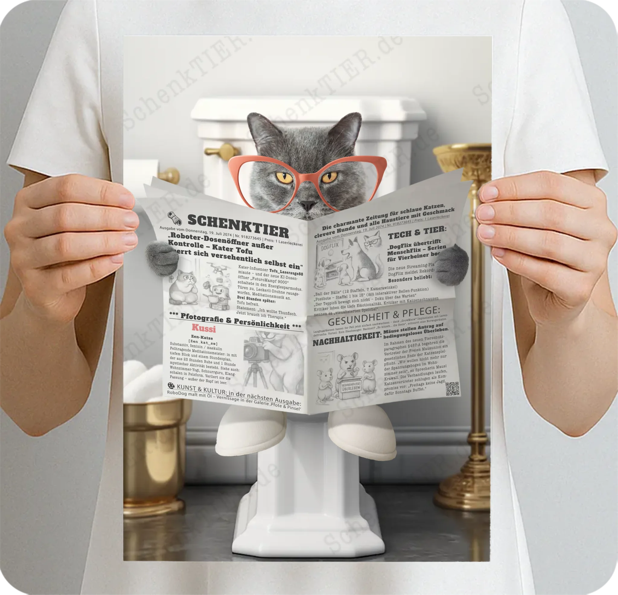 Poster DIN A4 von SchenkTIER