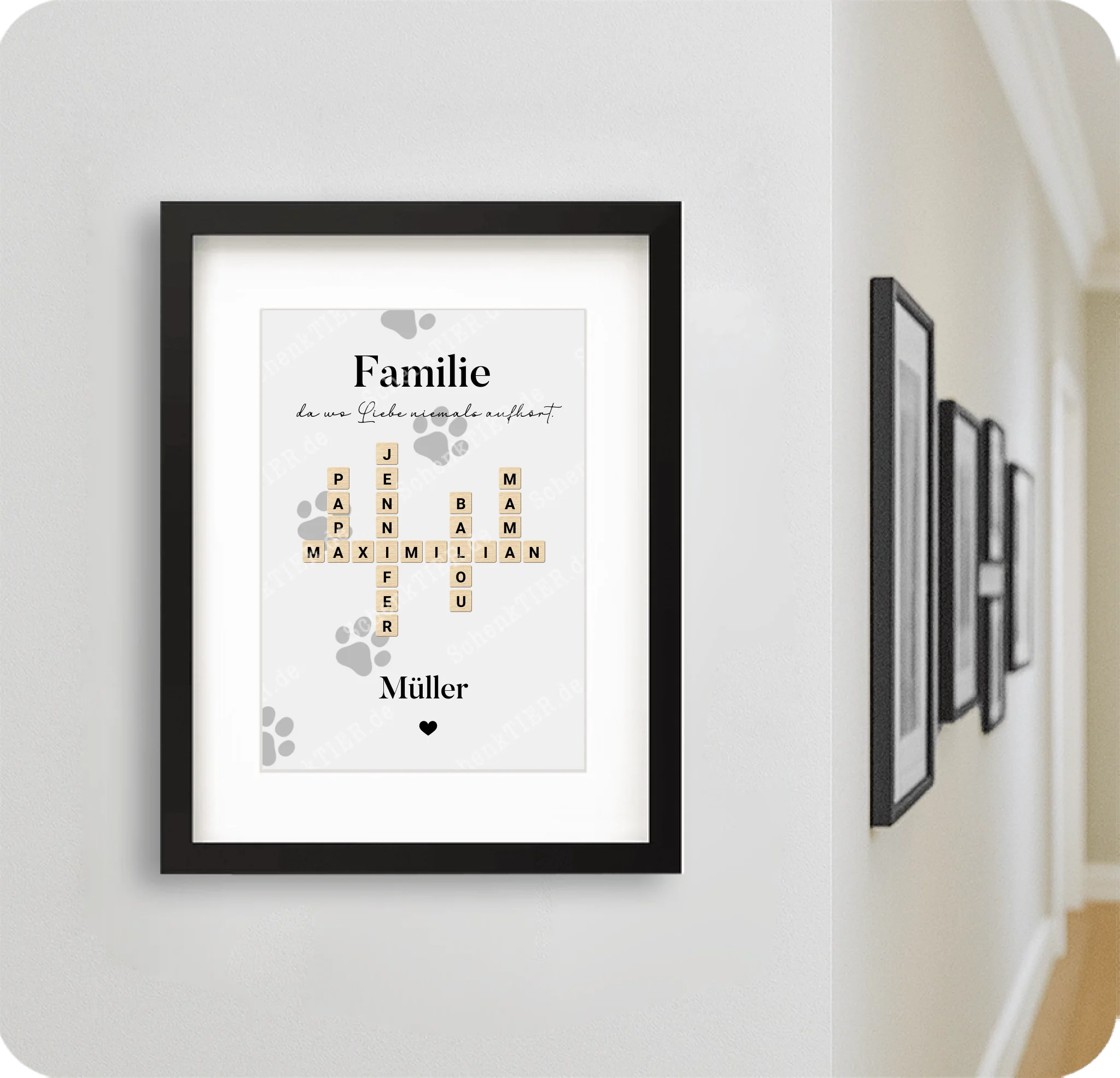 Poster 20 mal 30 für Flur von Schenktier