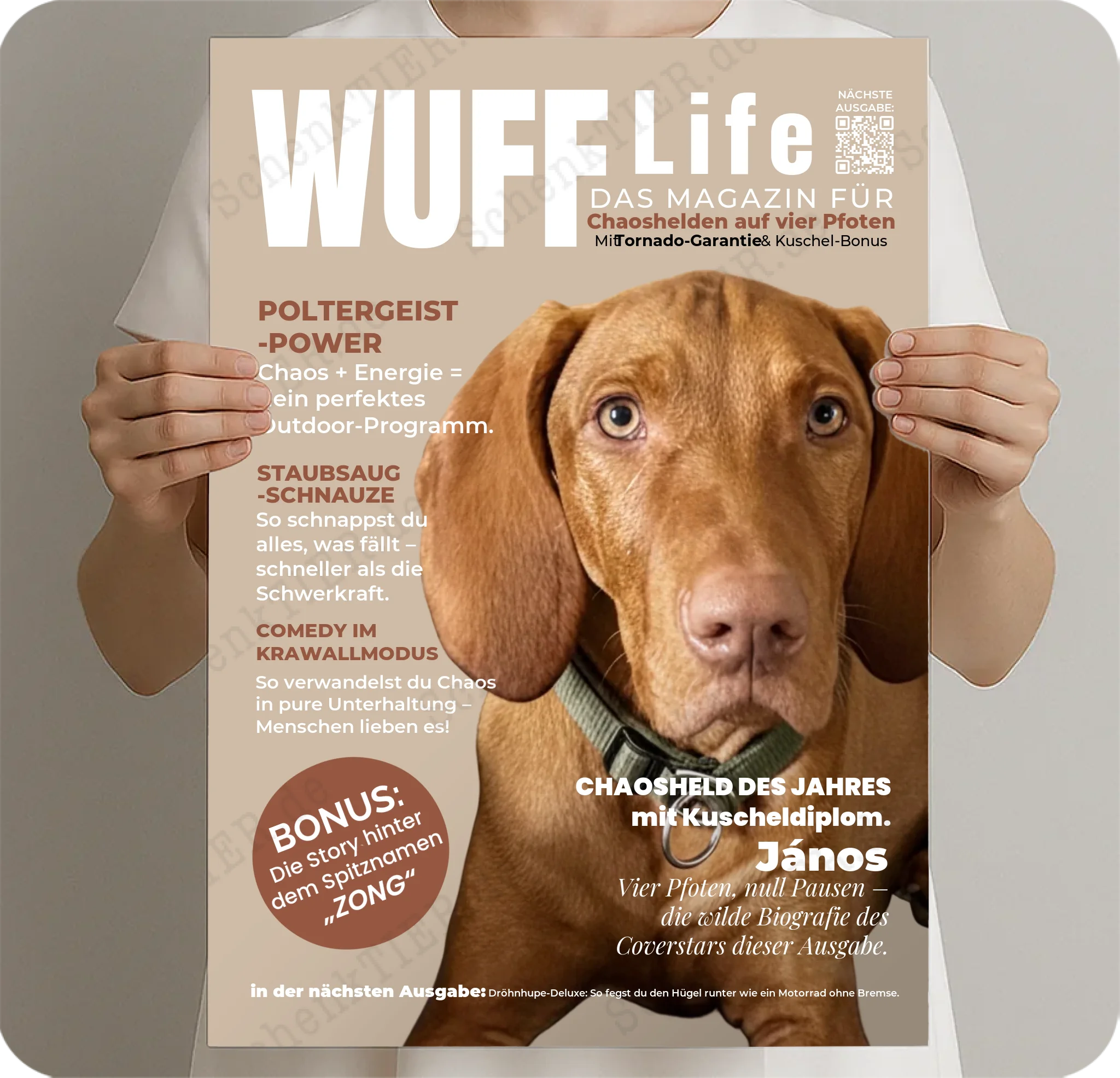 Poster 50 x 70 Cm von SchenkTIER