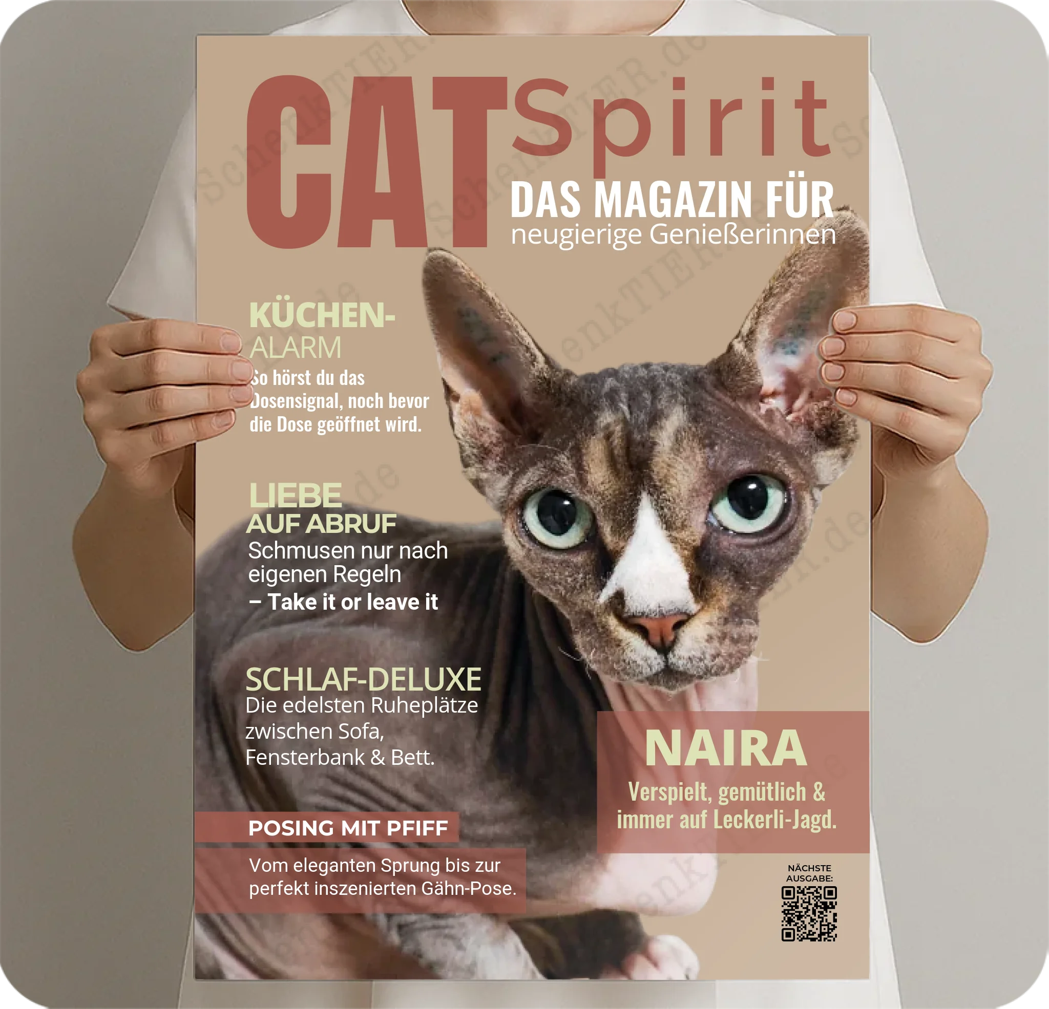 Poster 50 x 70 Cm von SchenkTIER