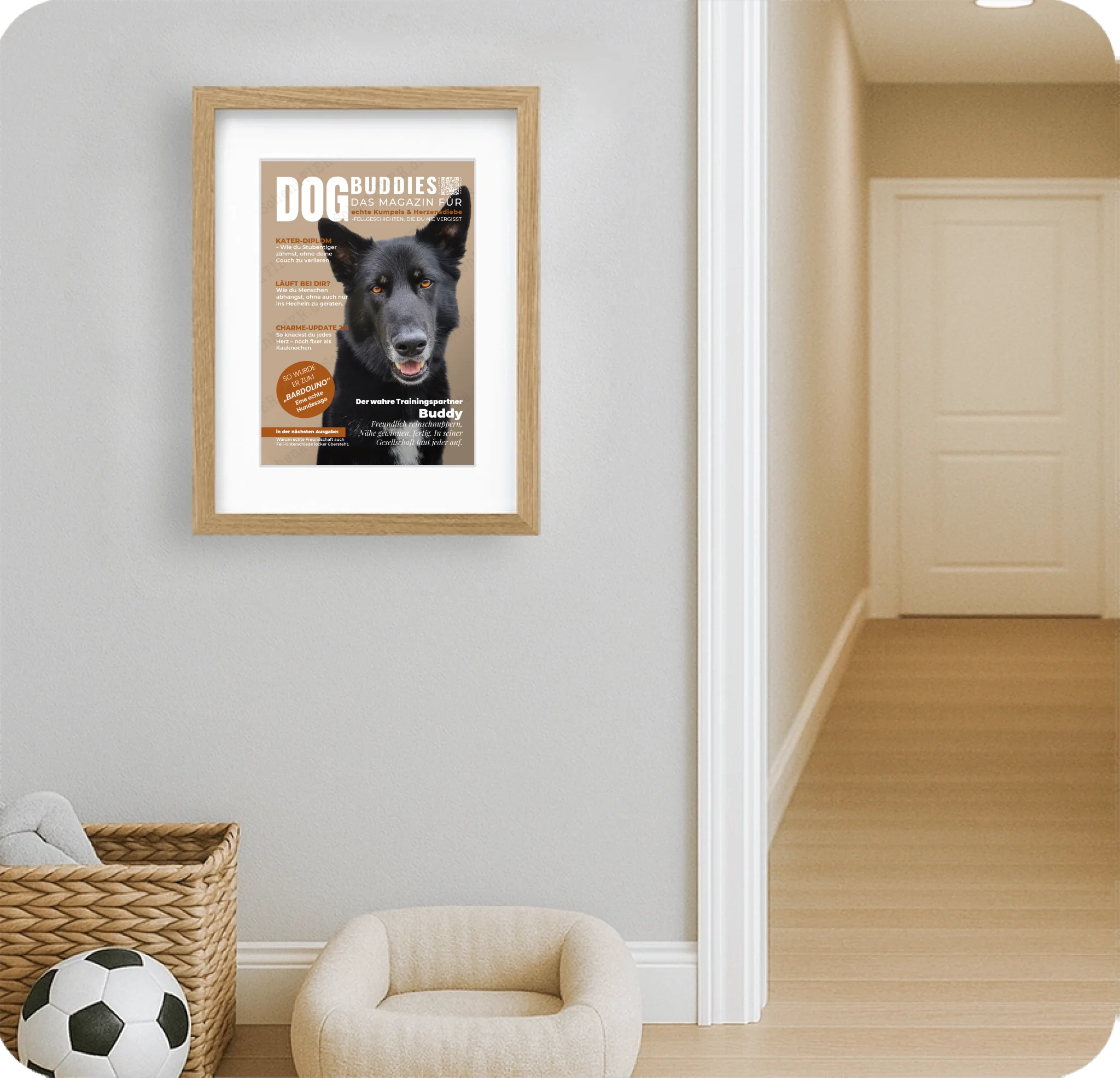 Poster 20 mal 30 für Kinderzimmer von Schenktier