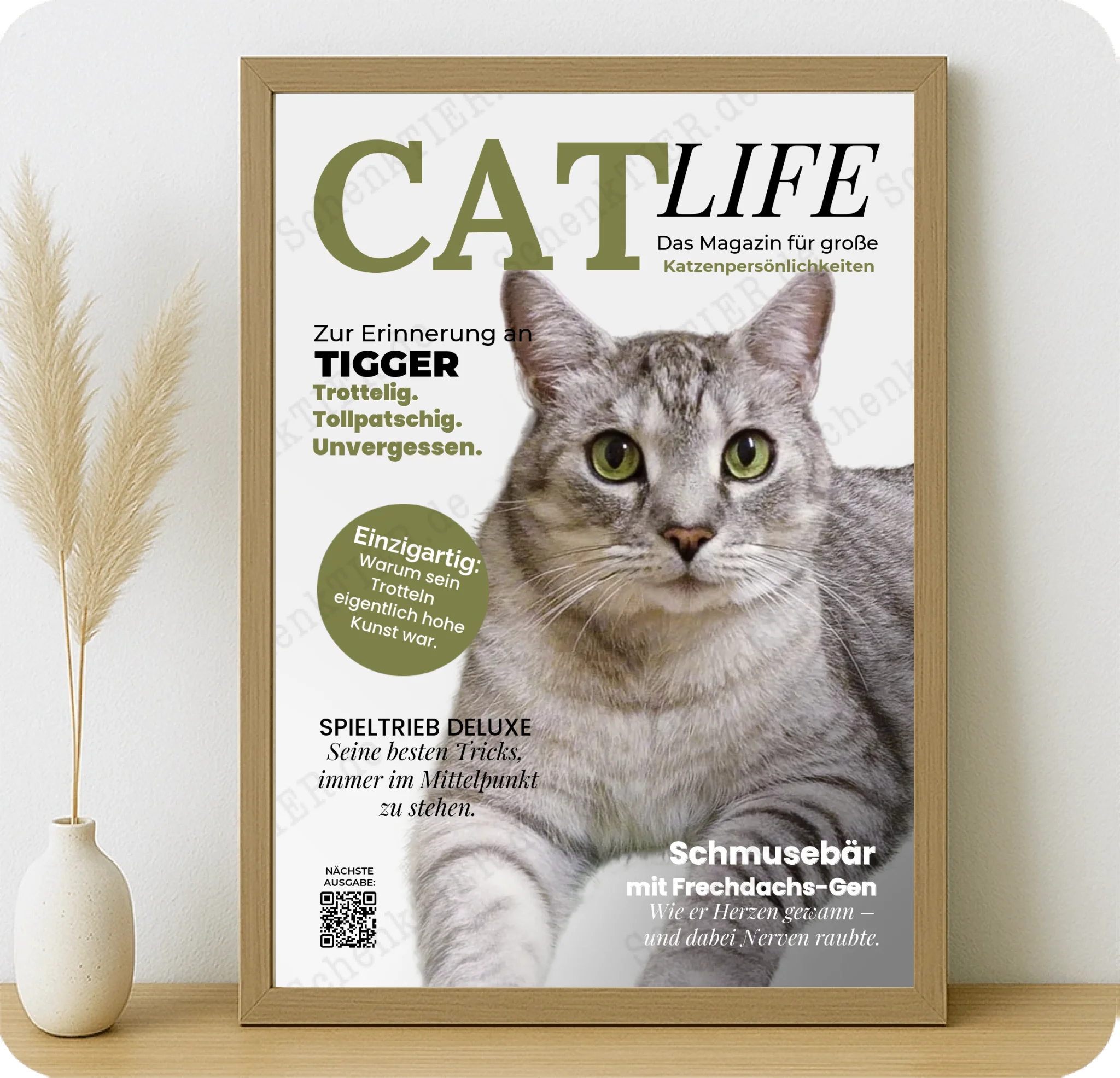 Poster 50 mal 70 für Kommode von Schenktier