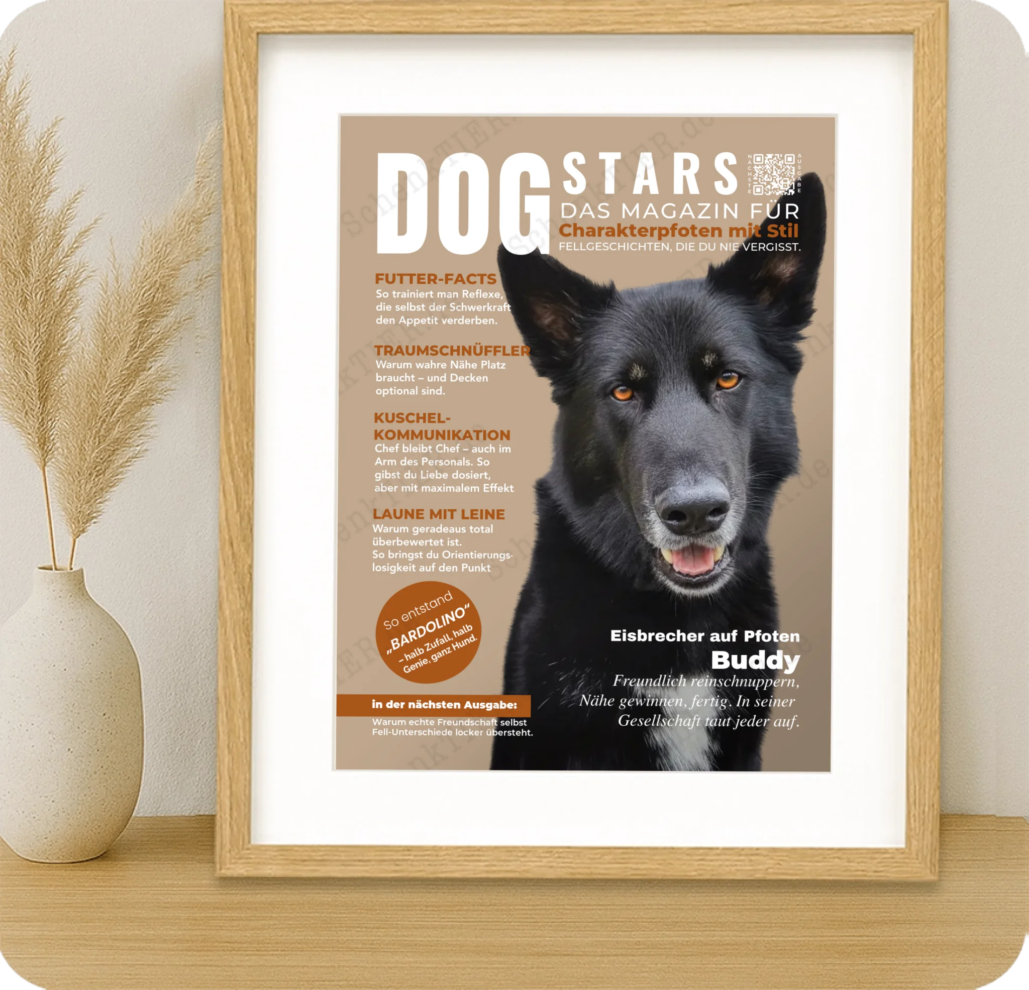 Poster 30 mal 40 für Kommode von Schenktier