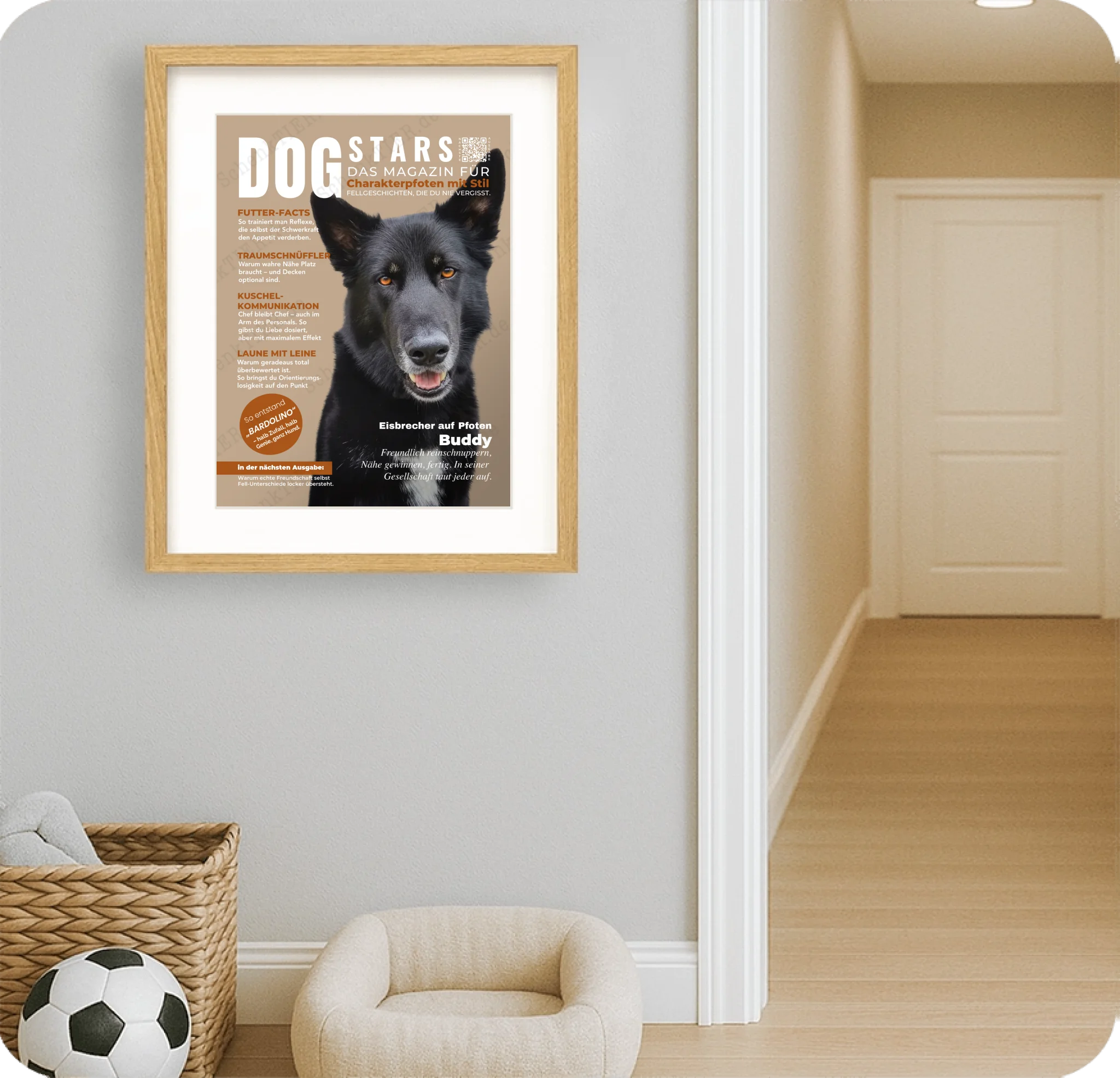 Poster 30 mal 40 für Kinderzimmer von Schenktier