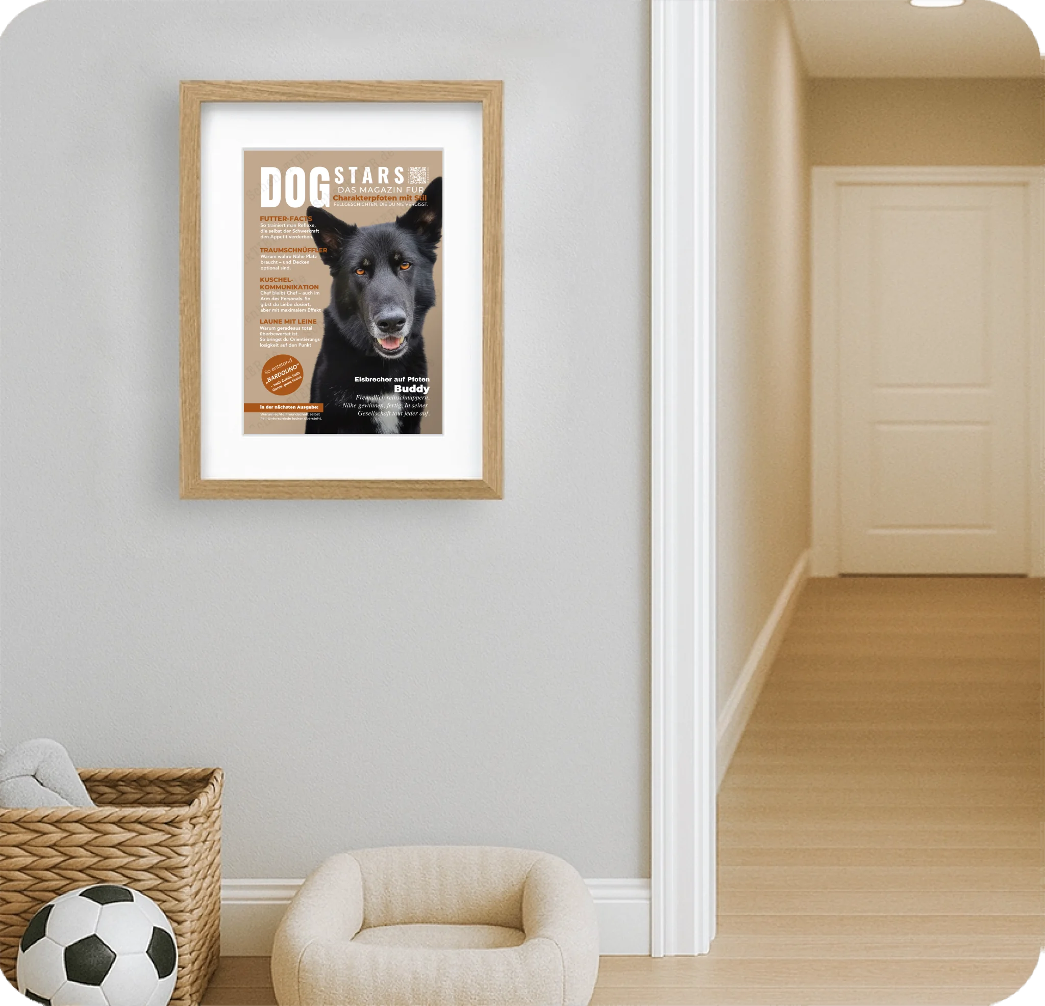 Poster 20 mal 30 für Kinderzimmer von Schenktier