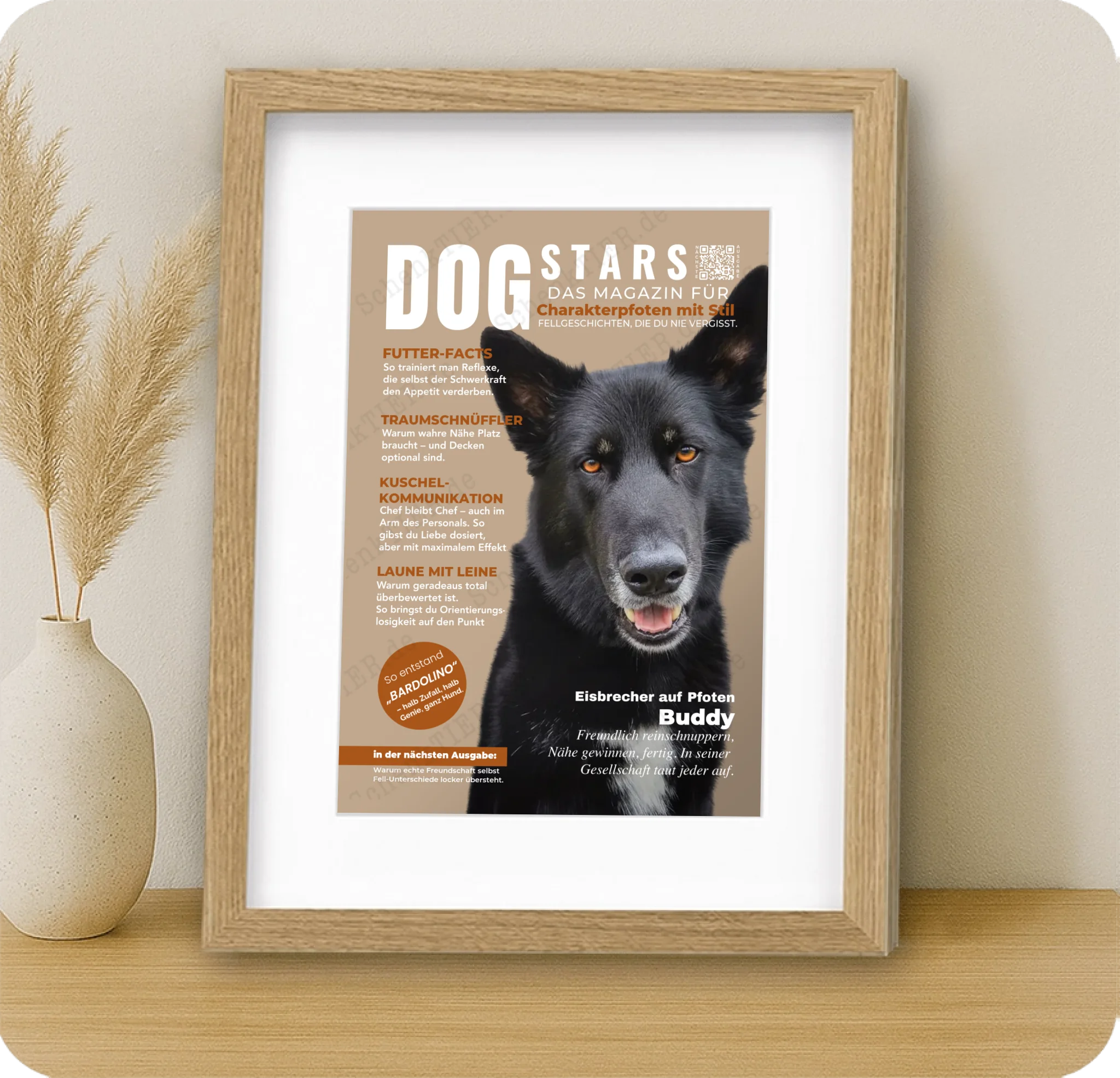 Poster 20 mal 30 für Kommode von Schenktier