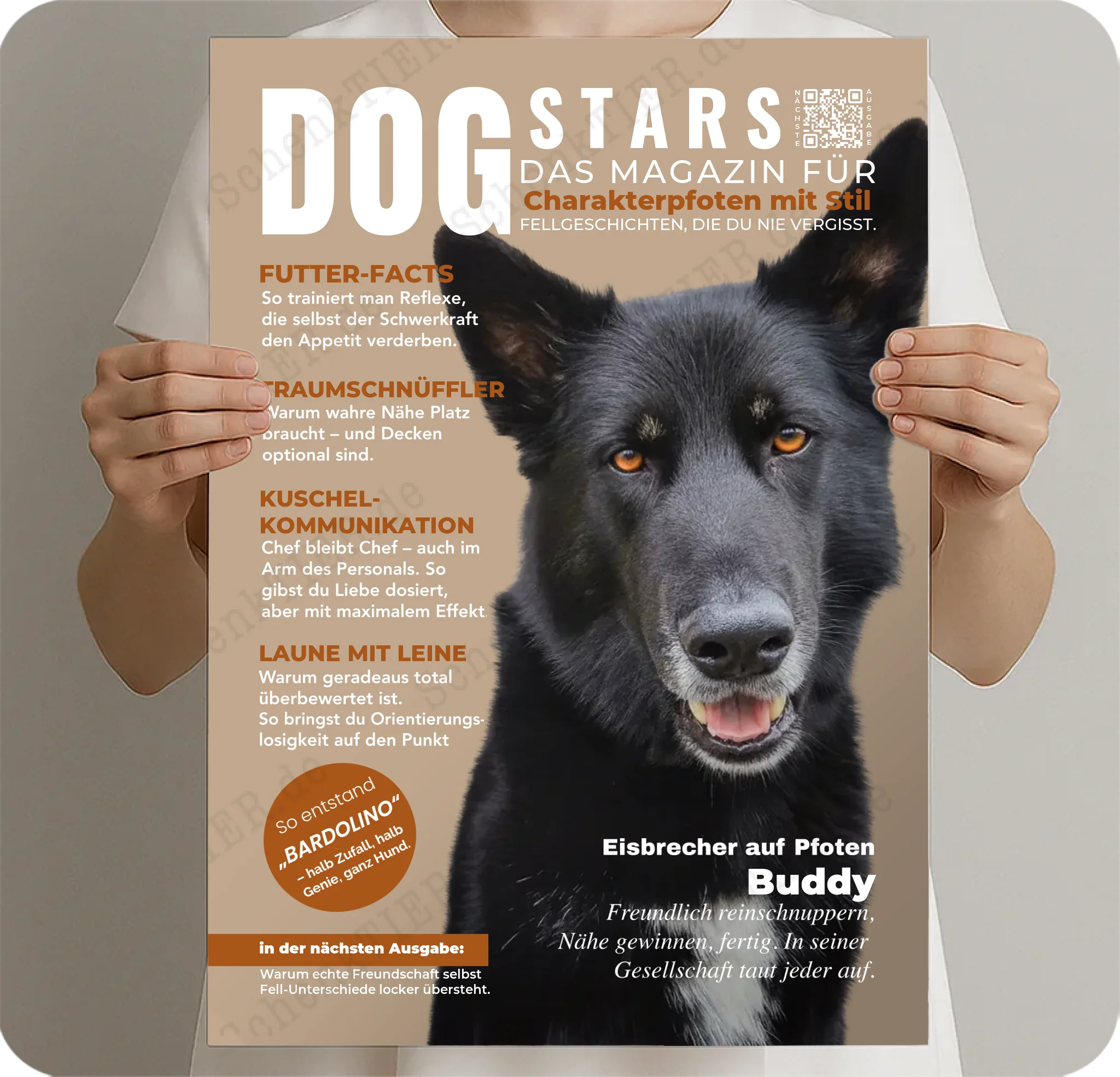 Poster 50 x 70 Cm von SchenkTIER