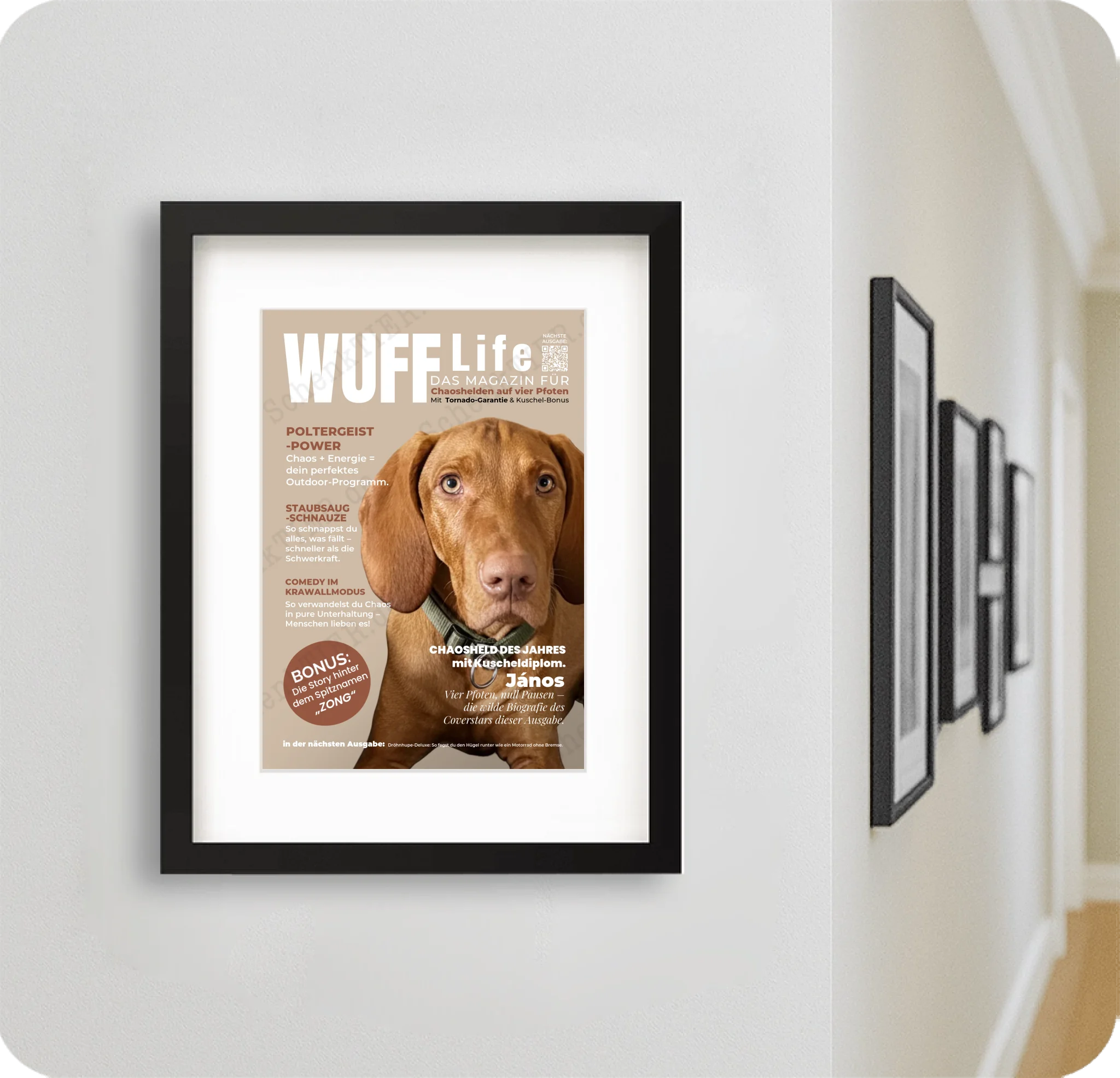 Poster 20 mal 30 für Flur von Schenktier