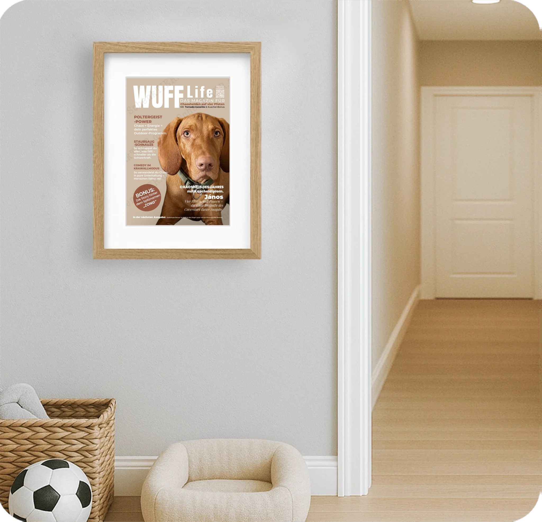 Poster 20 mal 30 für Kinderzimmer von Schenktier