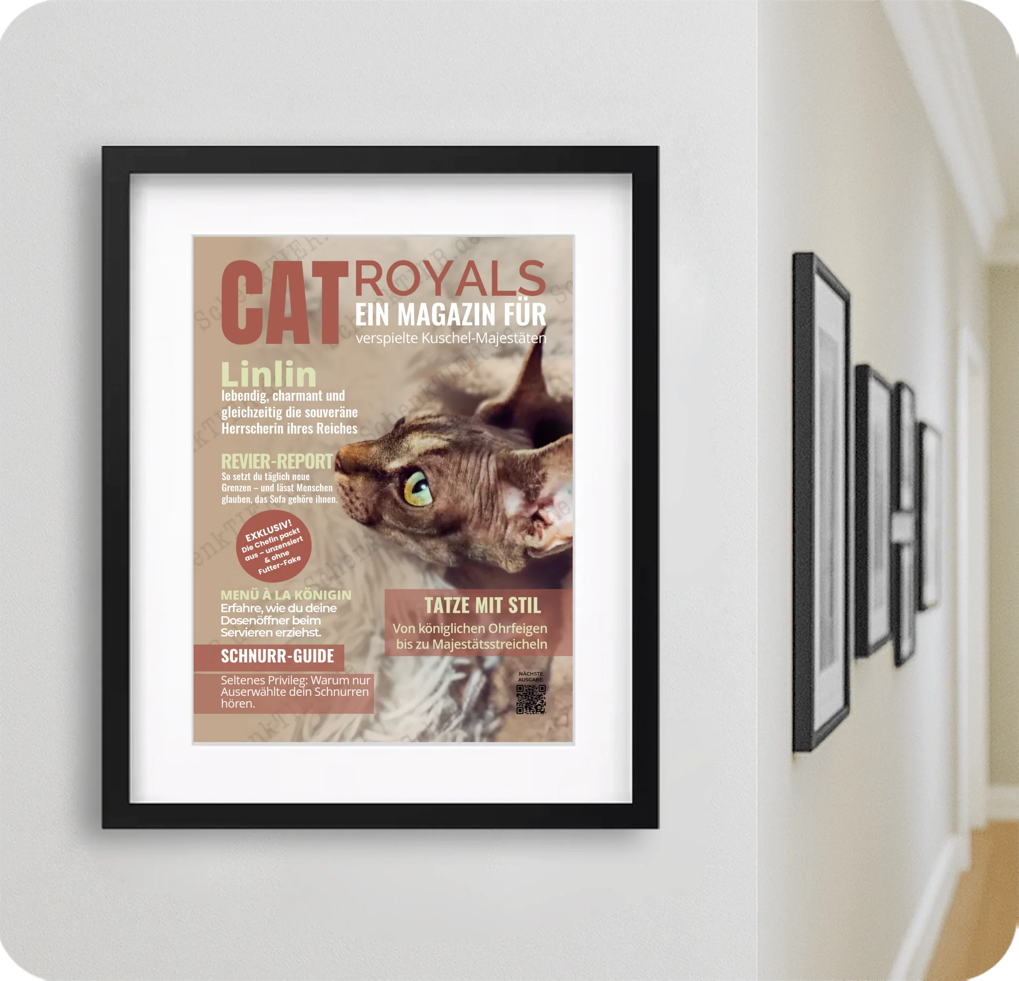 Poster 30 mal 40 für Flur von Schenktier