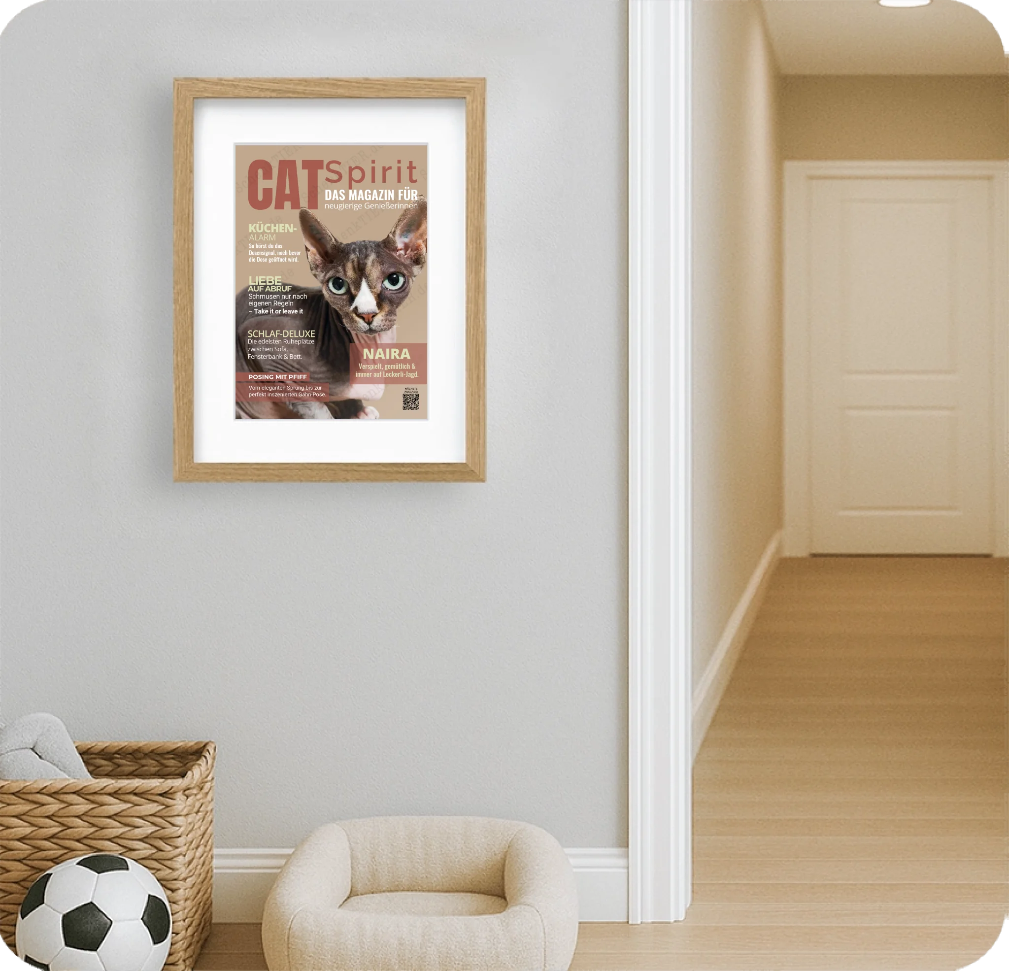 Poster 20 mal 30 für Kinderzimmer von Schenktier