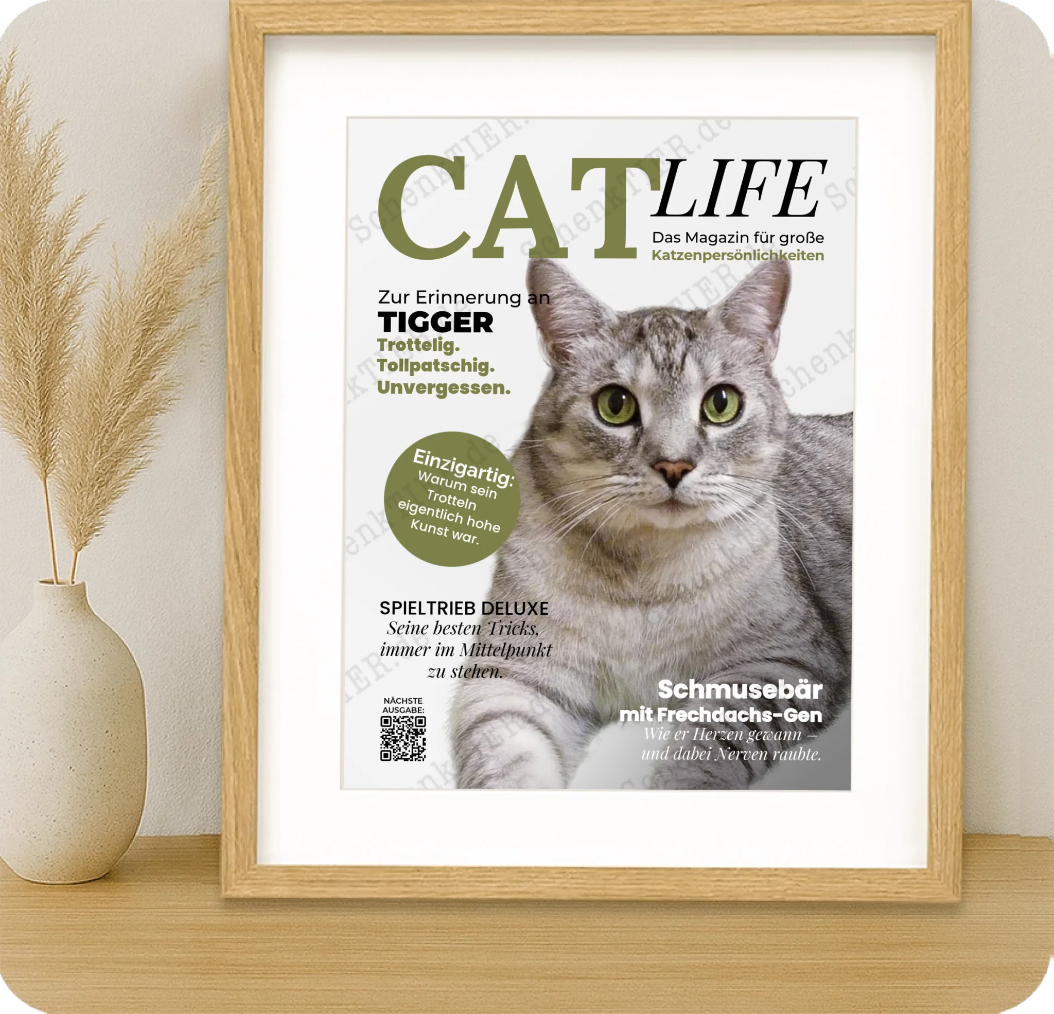 Poster 30 mal 40 für Kommode von Schenktier