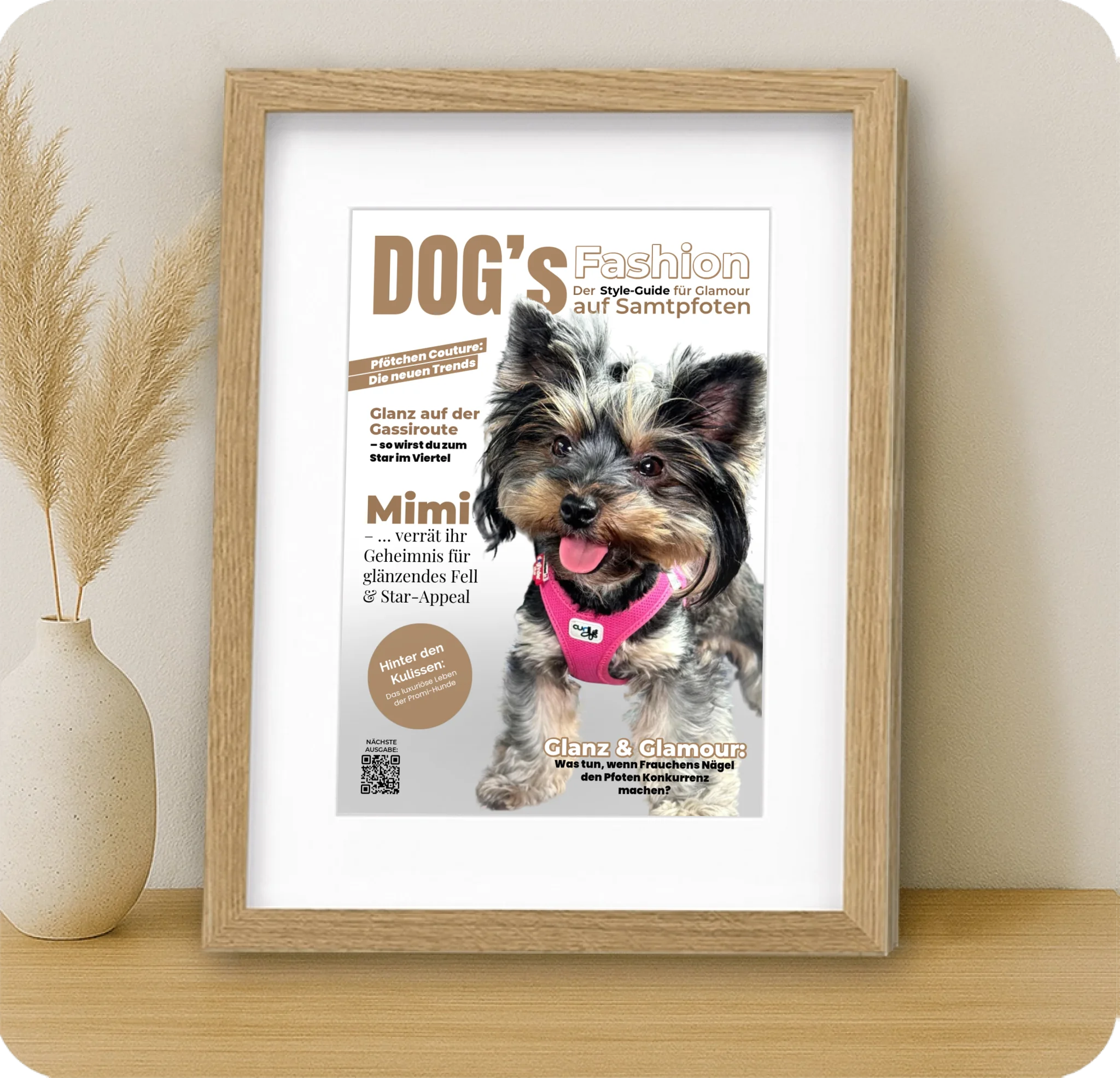 Poster 20 mal 30 für Kommode von Schenktier