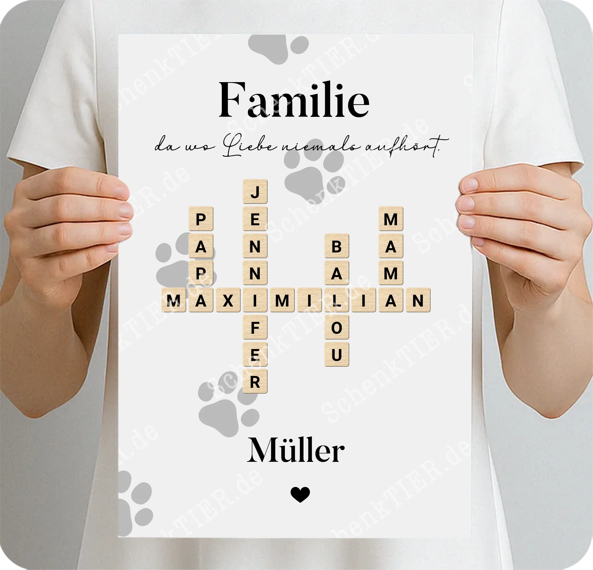 Poster DIN A4 von SchenkTIER