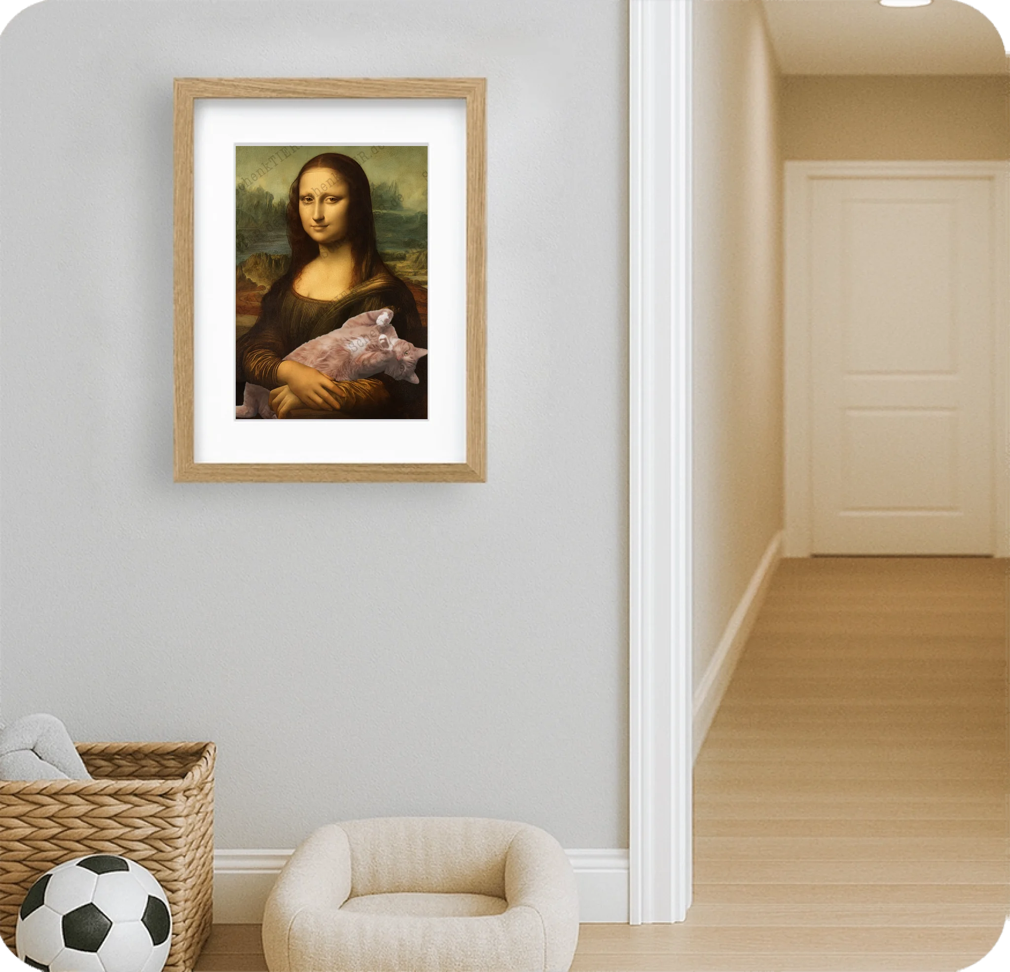 Poster 20 mal 30 für Kinderzimmer von Schenktier