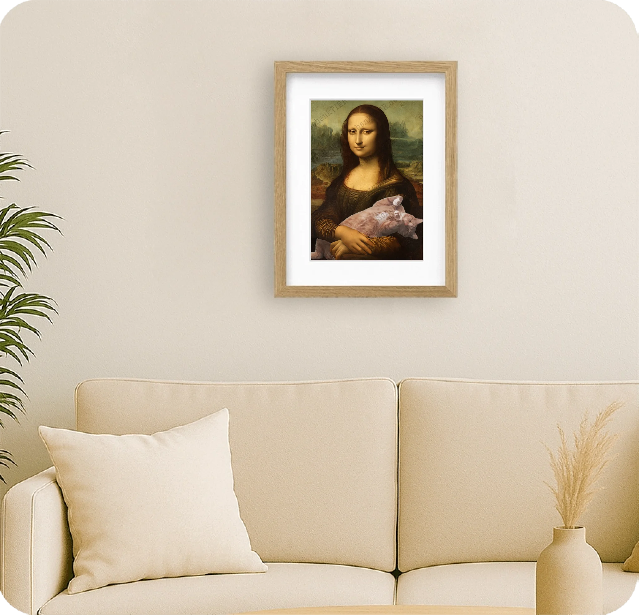 Poster 20 mal 30 für Wohnzimmer von Schenktier 