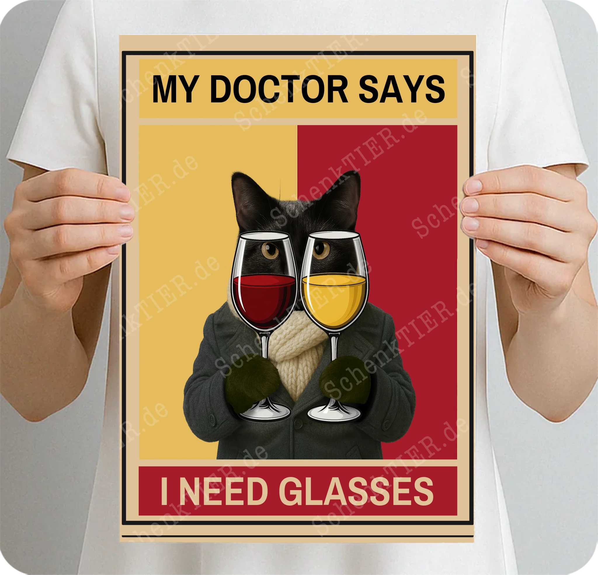 Poster DIN A4 von SchenkTIER