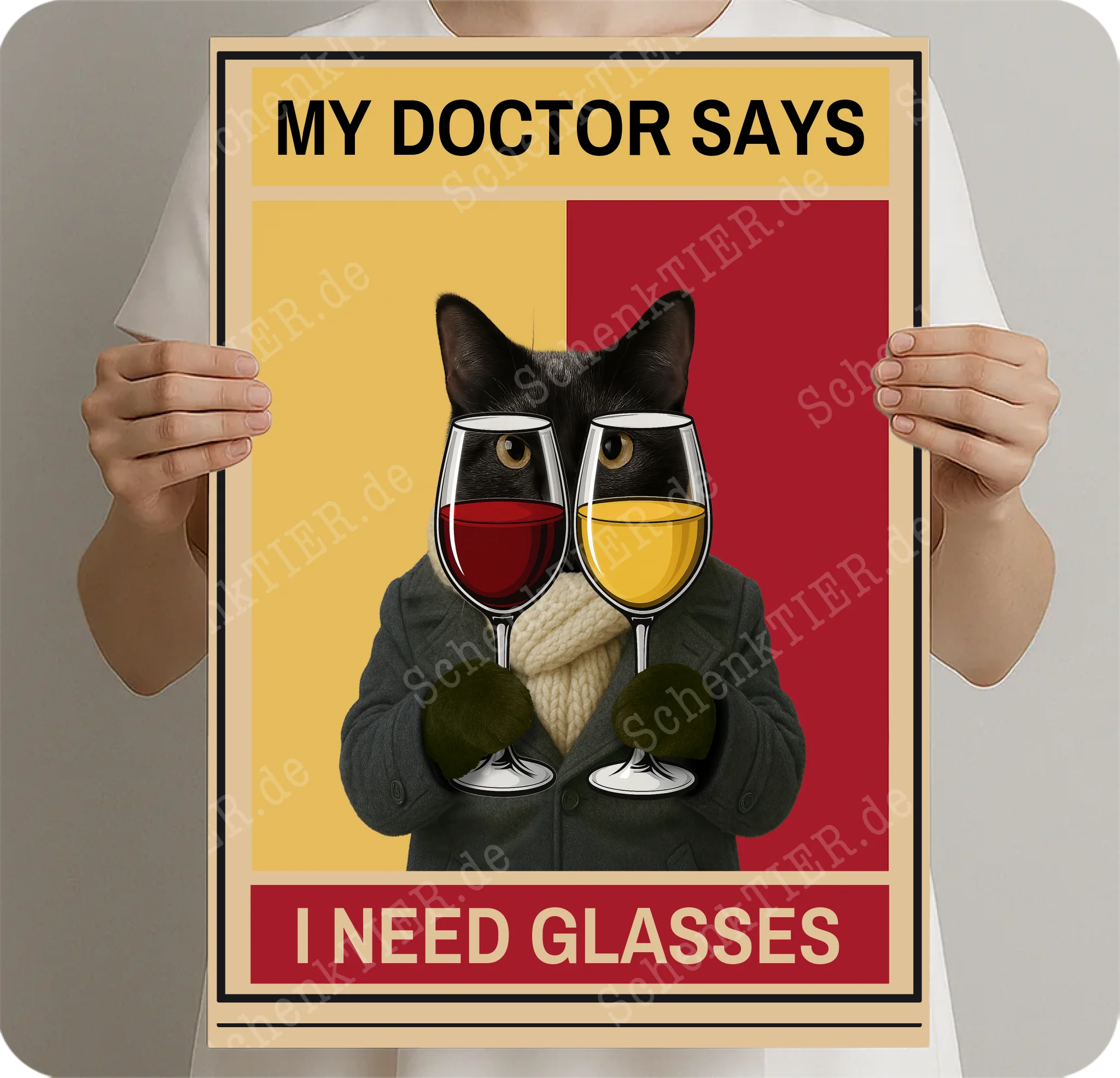 Poster 50 x 70 Cm von SchenkTIER
