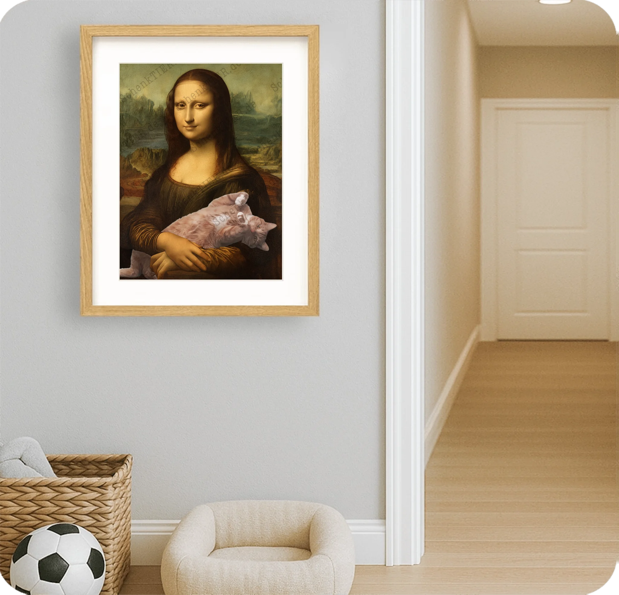 Poster 30 mal 40 für Kinderzimmer von Schenktier