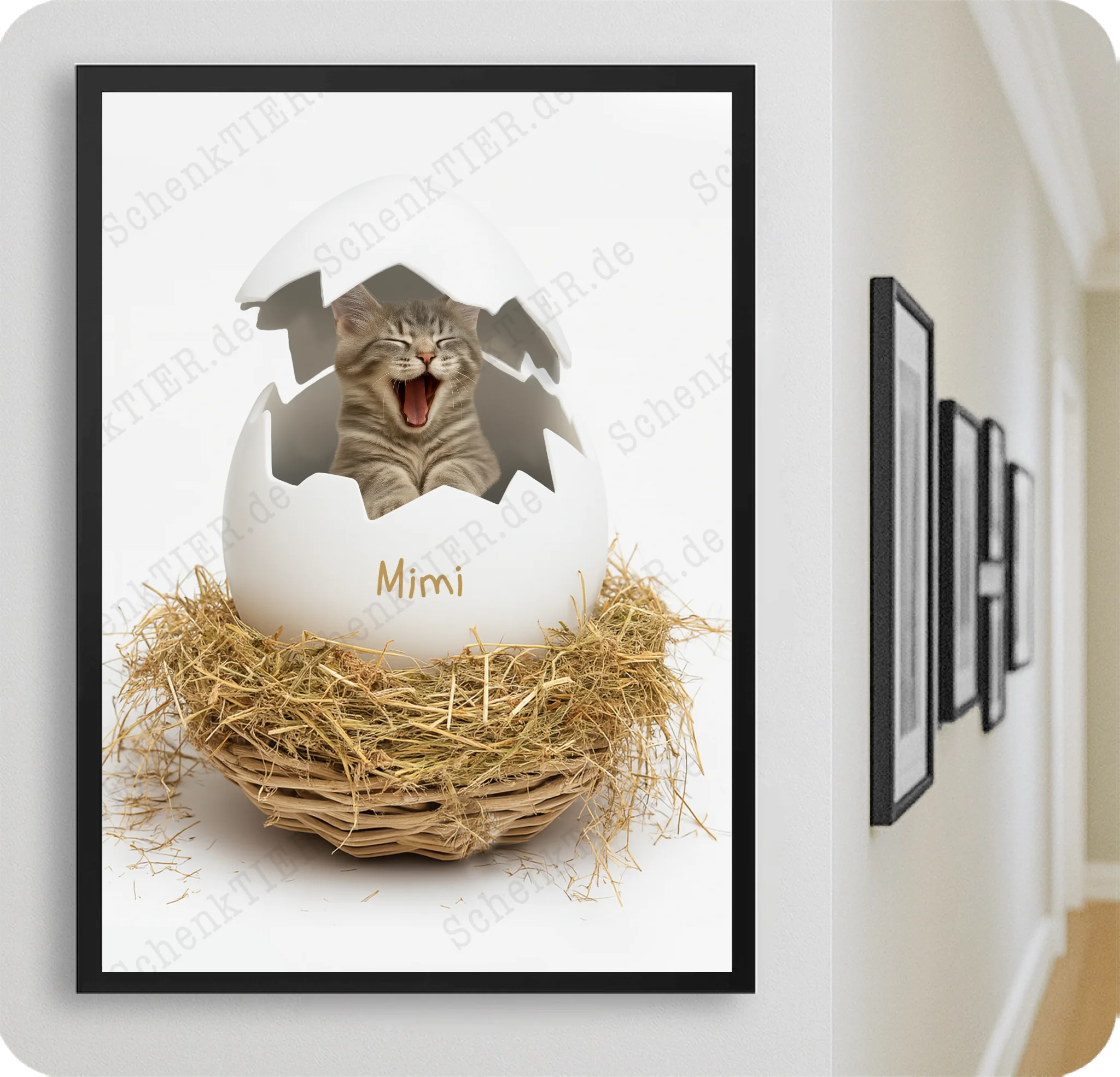 Poster 50 mal 70 für Flur von Schenktier