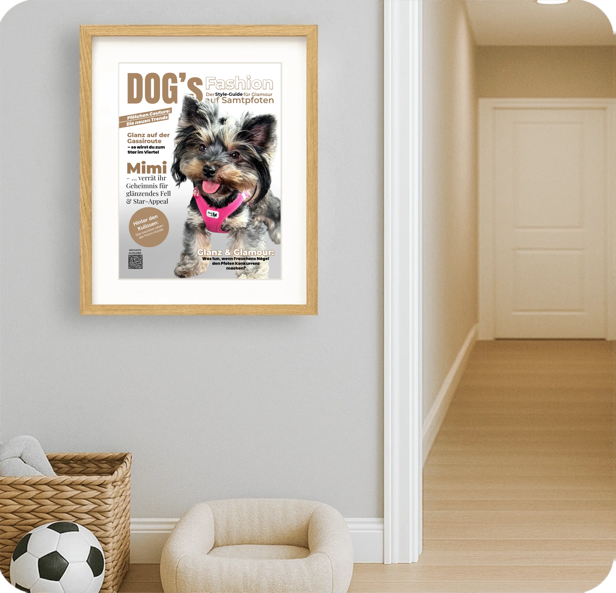 Poster 30 mal 40 für Kinderzimmer von Schenktier