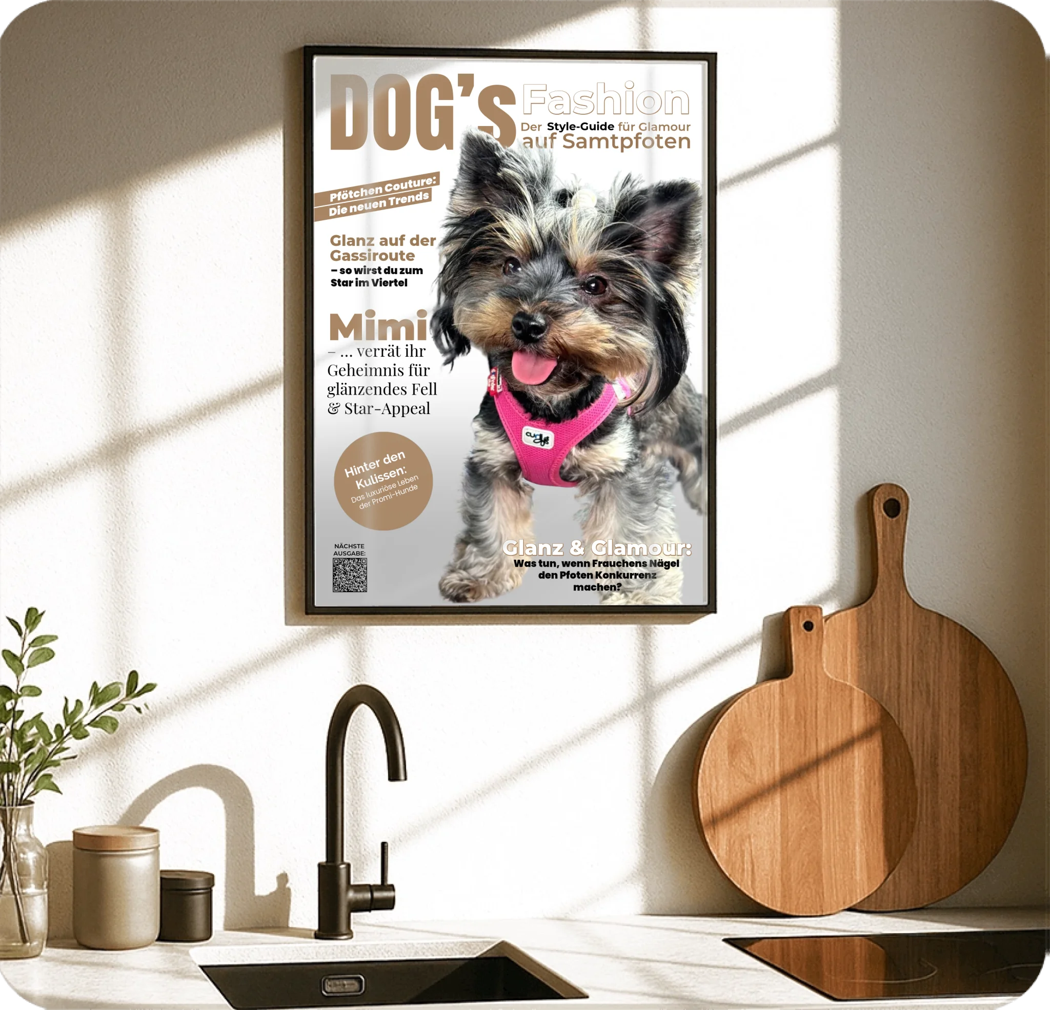 Poster 50 mal 70 für Küche