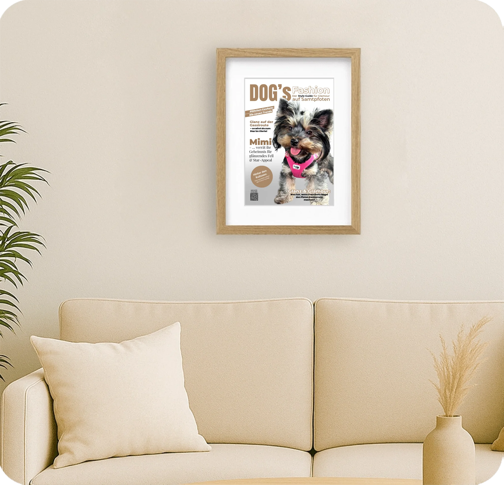 Poster 20 mal 30 für Wohnzimmer von Schenktier 