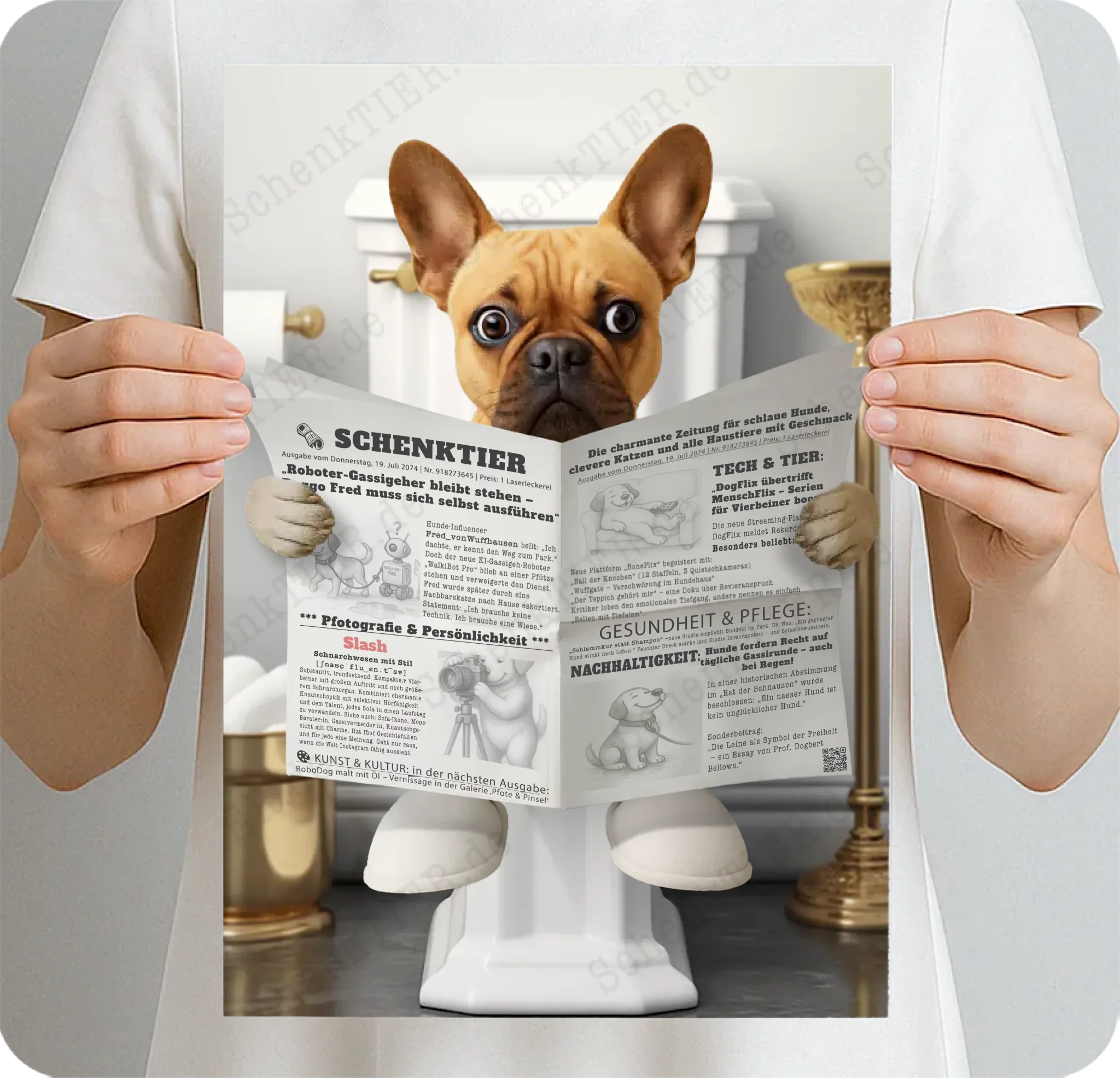 Poster DIN A4 von SchenkTIER