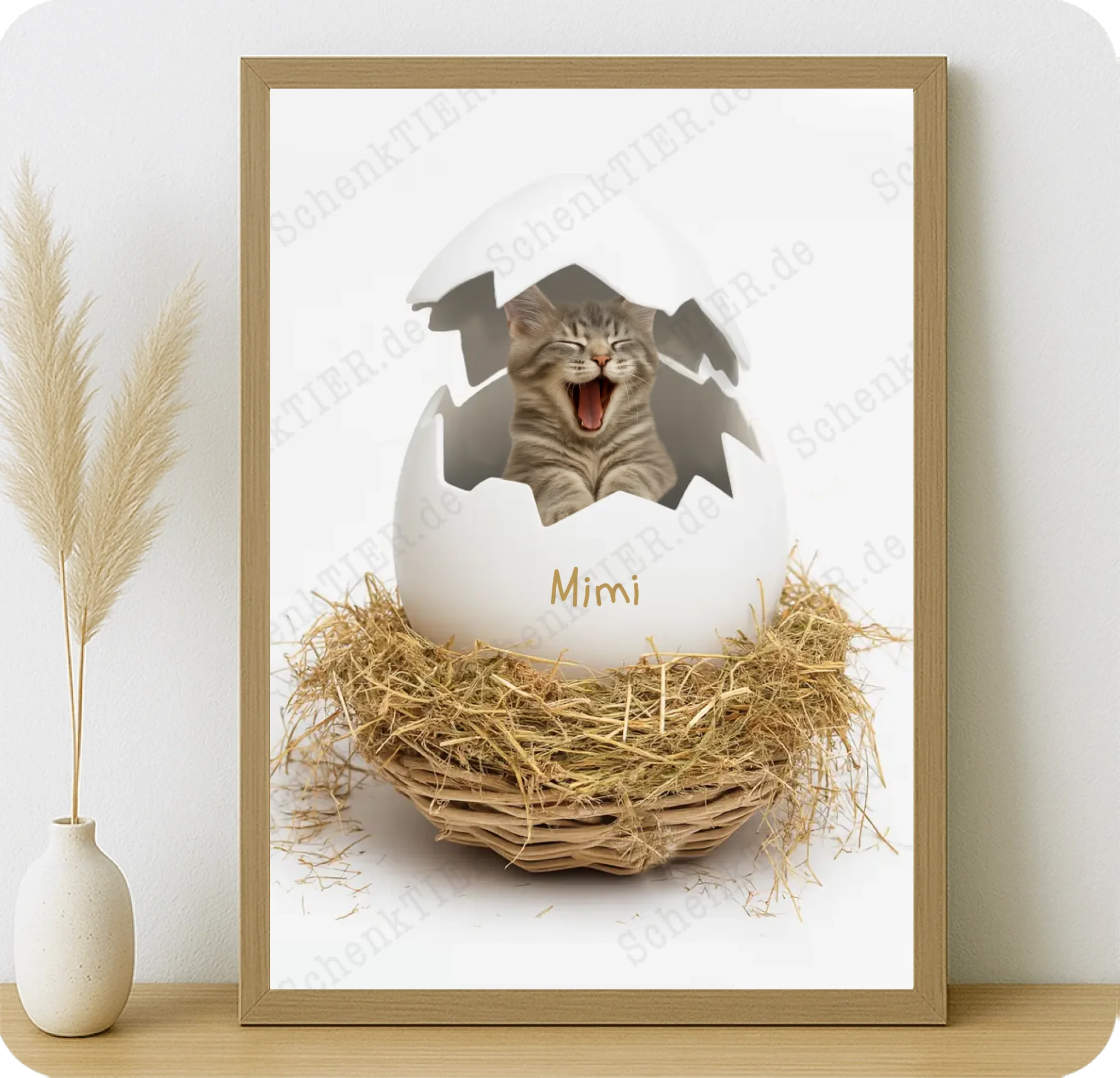 Poster 50 mal 70 für Kommode von Schenktier 