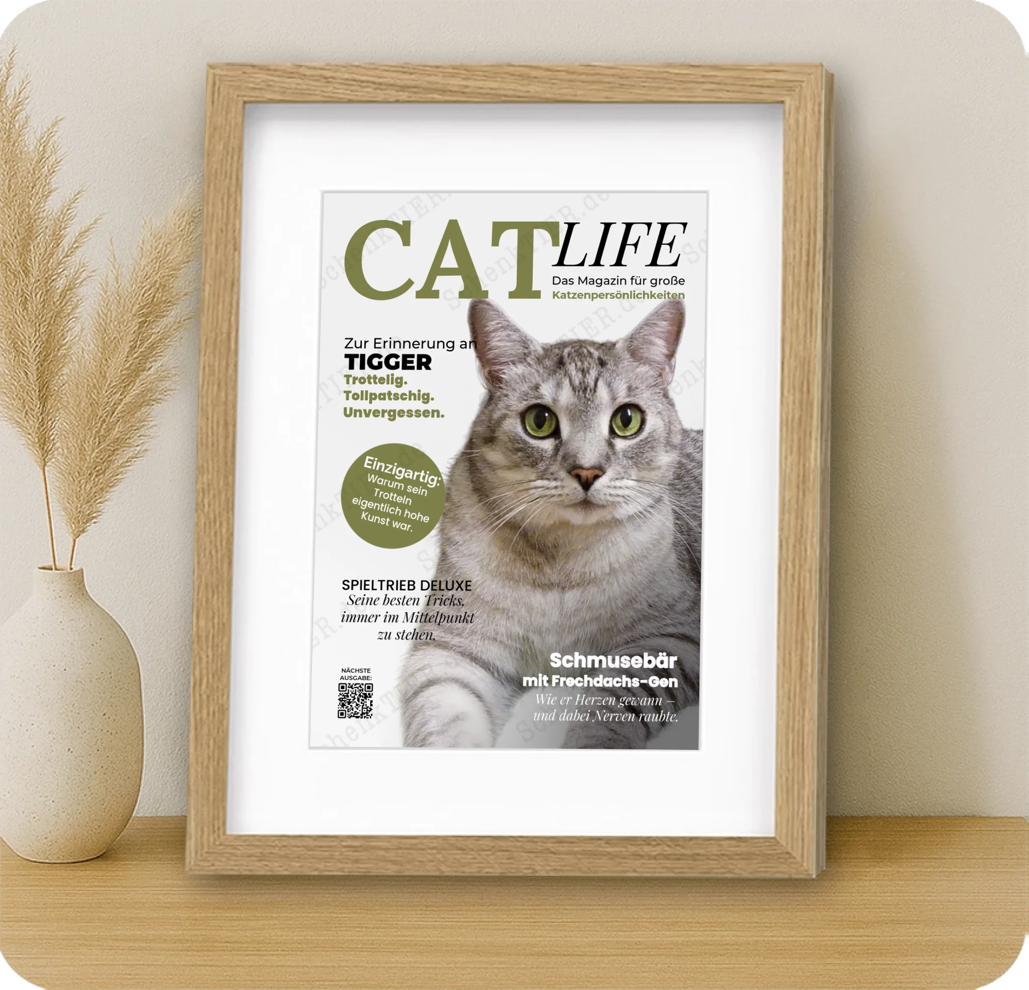 Poster 20 mal 30 für Kommode von Schenktier 