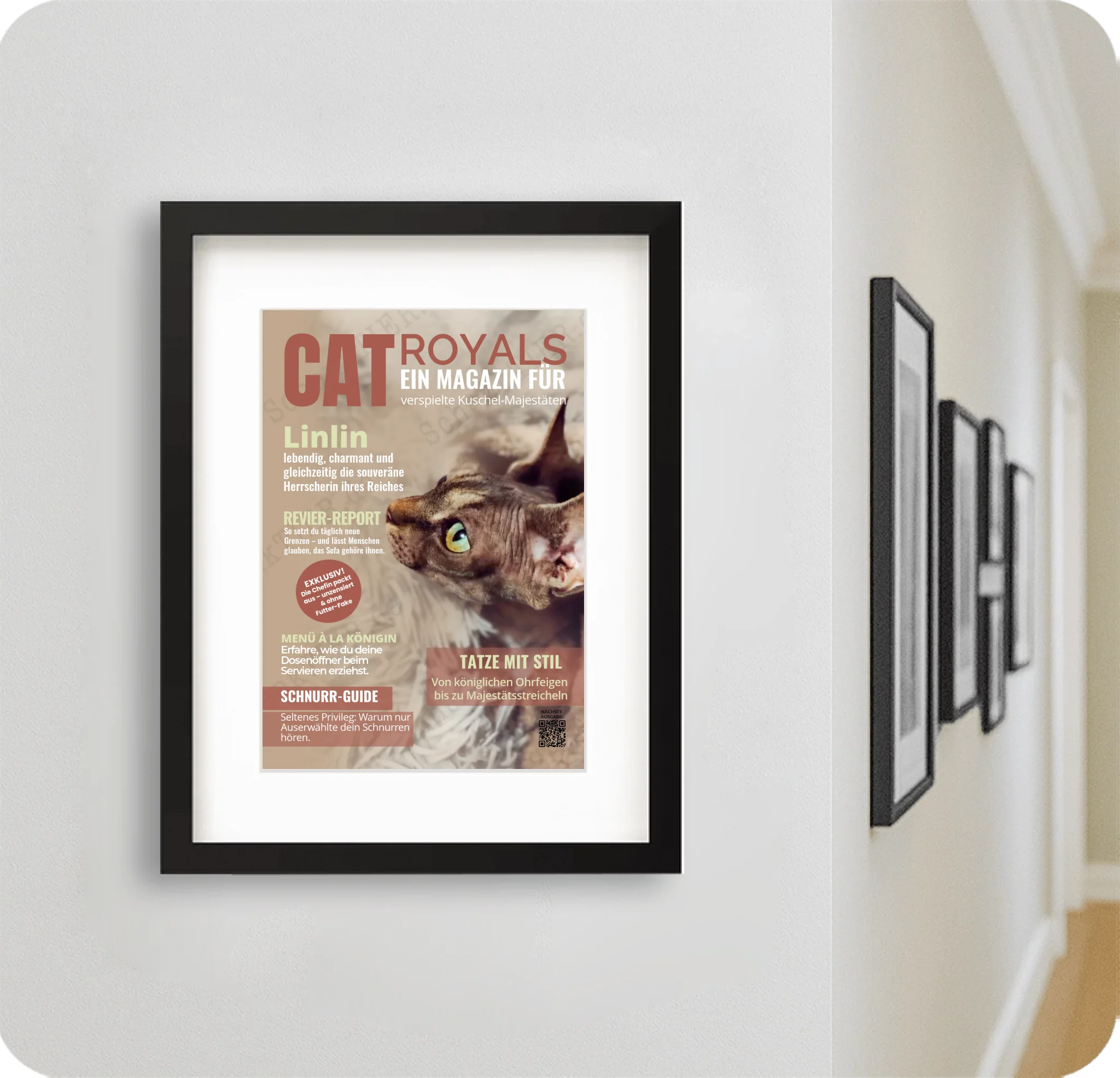 Poster 20 mal 30 für Flur von Schenktier