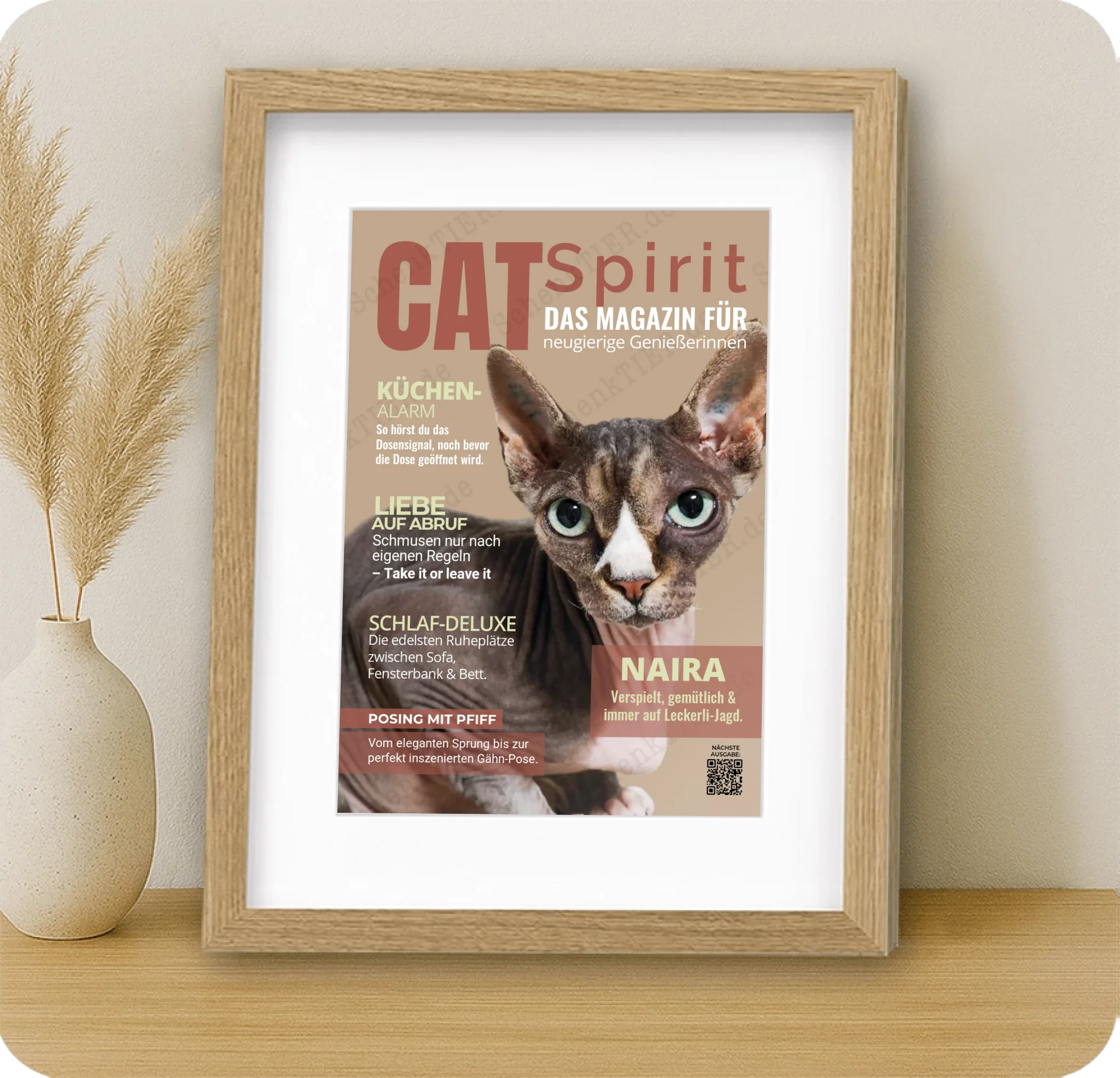 Poster 20 mal 30 für Kommode von Schenktier 