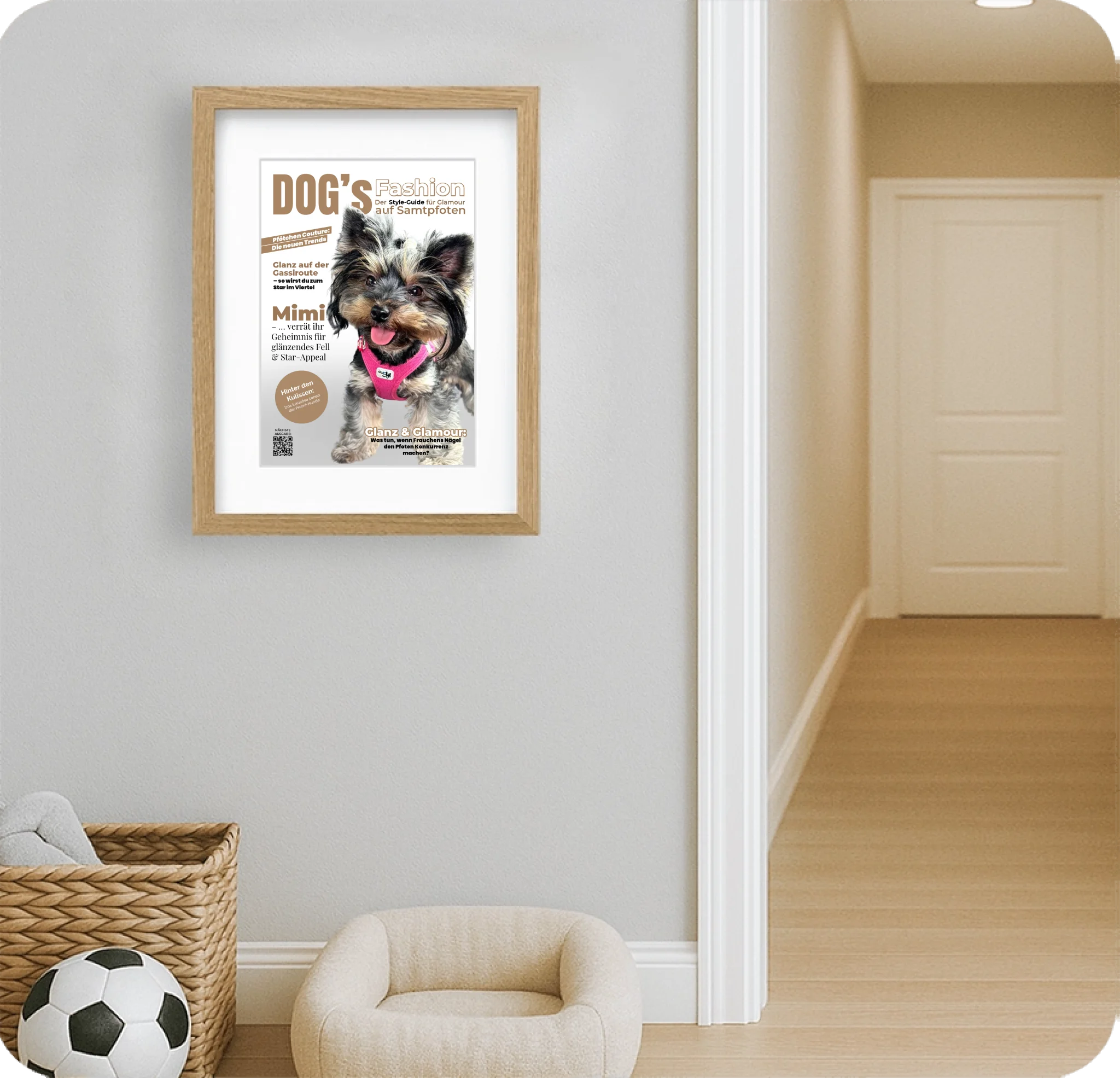 Poster 20 mal 30 für Kinderzimmer von Schenktier